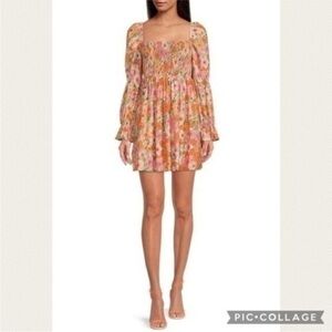 Gianni Bini Jade Floral Mini Dress